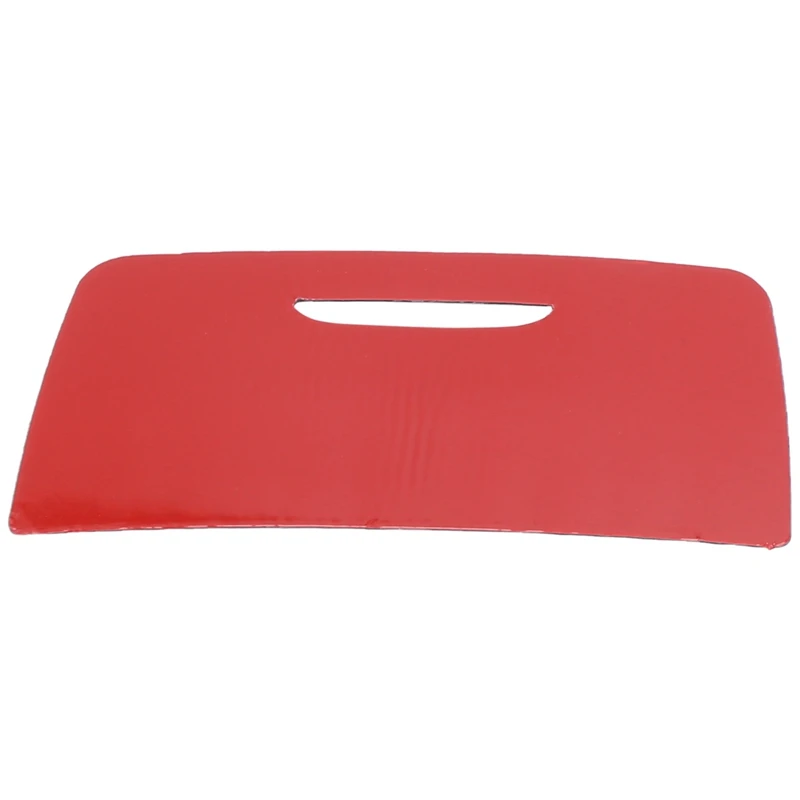 Углерода Abs центр хранения коробка Панель отделка Крышка для пепельницы наклейки