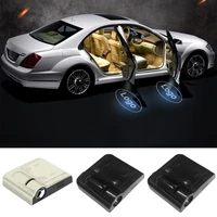 car led door welcome laser projector logo shadow light car accessories wireless car welcome door light sticker car styling