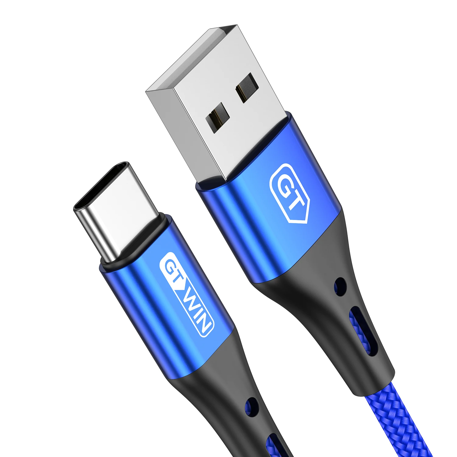 GTWIN 3 м usb type C кабель для iPad Pro samsung A50 USB C зарядное устройство для мобильного телефона Быстрая зарядка type C кабель для huawei P30 Xiaomi - Цвет: Blue