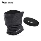 WEST BIKING велосипедная маска для лица, мужская спортивная повязка на голову, ветрозащитная Манишка, бандана, флисовая зимняя велосипедная маска