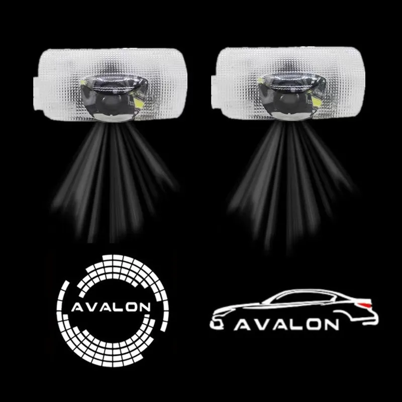 

2PCS Car Interior Lighting For Toyota 07-21Years 6000K LED Car Door Logo Ghost Shadow Projector Welcome Light Car Led Lights