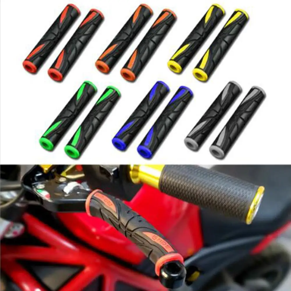

1 Pair Motorcycle Brake Clutch Lever Cover Grips Handgrip Guard Rubber Anti-skid Brake Lever Covers Cycling Accessories