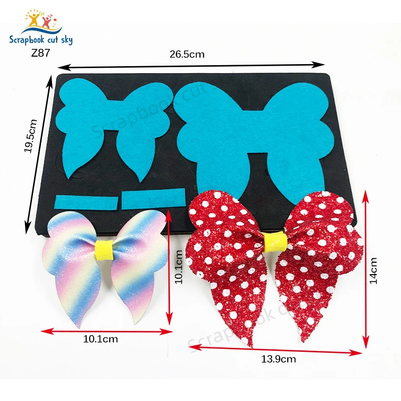 

Butterfly bow tail assembly die-cutting wooden mold scrapbook is suitable for most machines