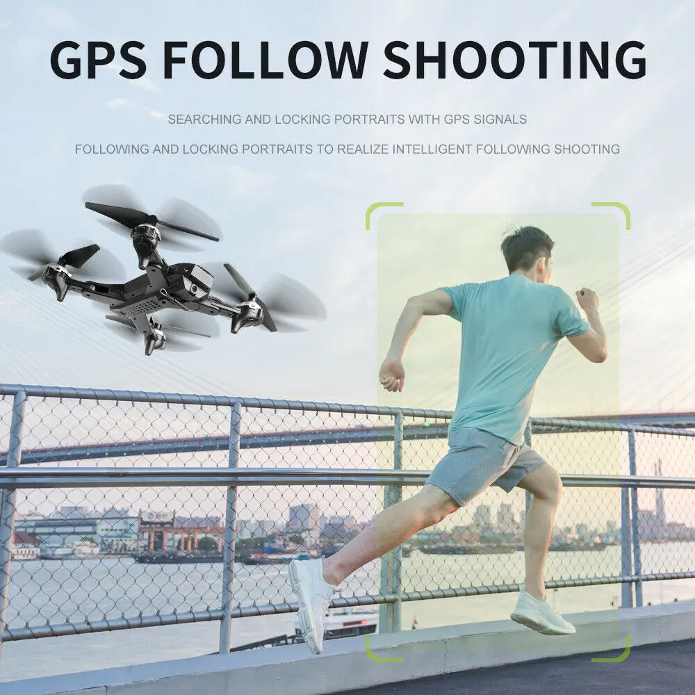 2020 Новый HJ38 5G Дрон GPS дрона с дистанционным управлением 4K HD Камера складного
