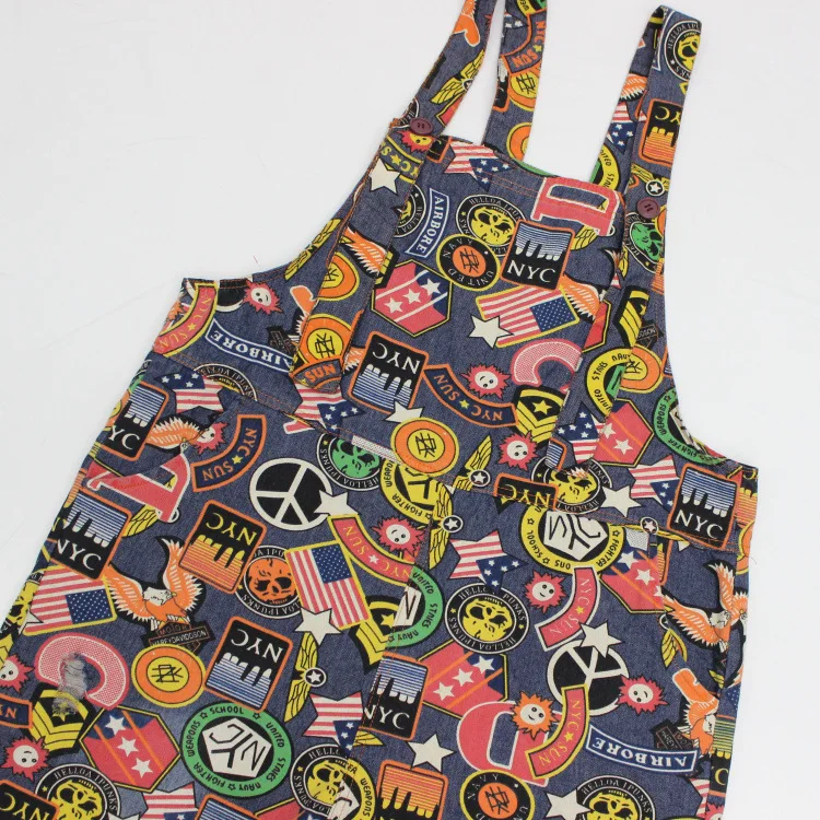 Комбинезоны и комбинезоны размера плюс для женщин с принтом 2020 весенние