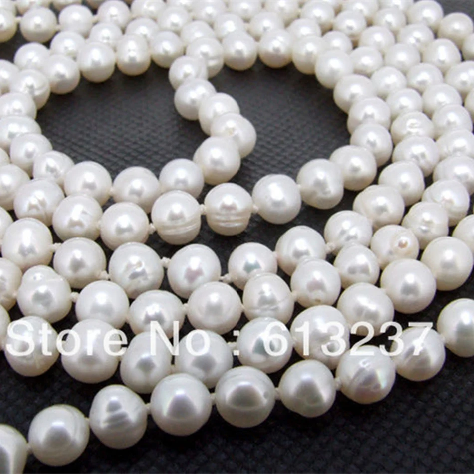 

Модные Белые пресноводные культивированные натуральные бусины 7-8 мм для самостоятельного изготовления ожерелий и ювелирных изделий 45 дюйм...