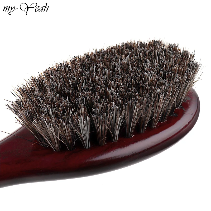 4 цвета Мужская щетка для бритья лошадь щетина лицевая шея волос гребень