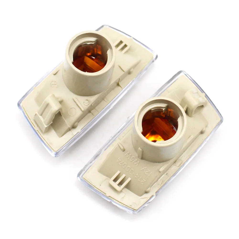 LARBLL новая пара авто Боковой габаритный фонарь крыло светильник в виде ракушки