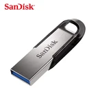 Двойной Флеш-накопитель SanDisk CZ73 флеш-накопитель USB 3,0 ULTRA Flair 128 г 64 ГБ 32 ГБ 16 ГБ флэш-накопитель 32G USB3.0 передача данных со скоростью до 100 МБс. PenDrive