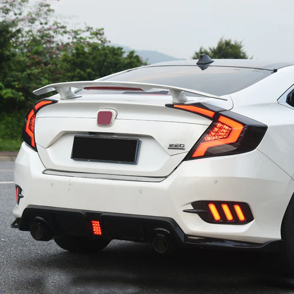 Задняя Крышка багажника из АБС-пластика углеродного вида крылья автомобильных