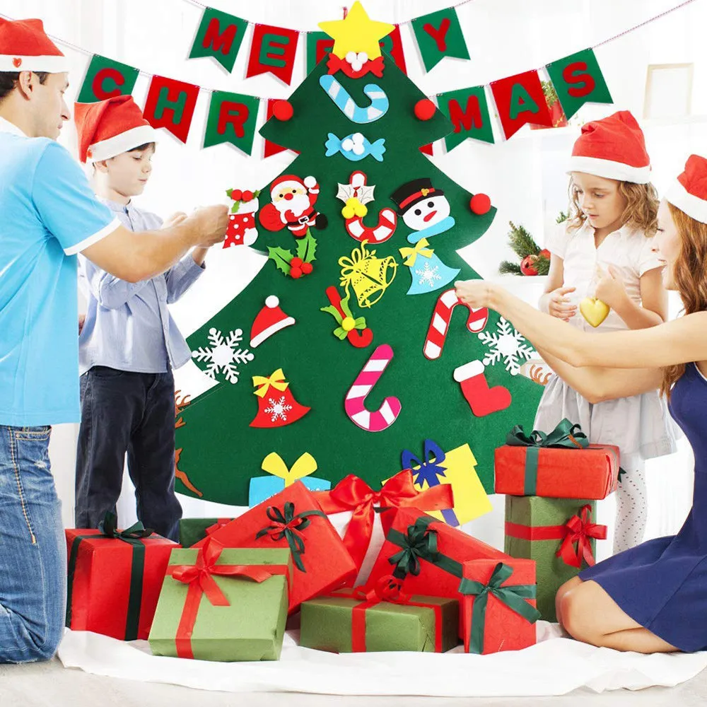 Рождественские украшения для дома необычная Рождественская елка съемные