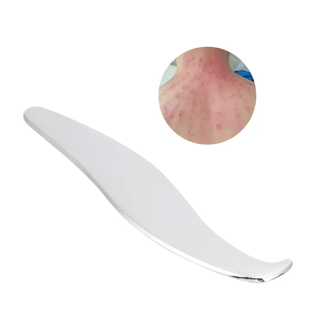 

Reuseable Stainless Steel Scraping Board Body Scrapper Plate for Release Pain Relief Gua Sha Tools Acupuncture Pressure Therapy