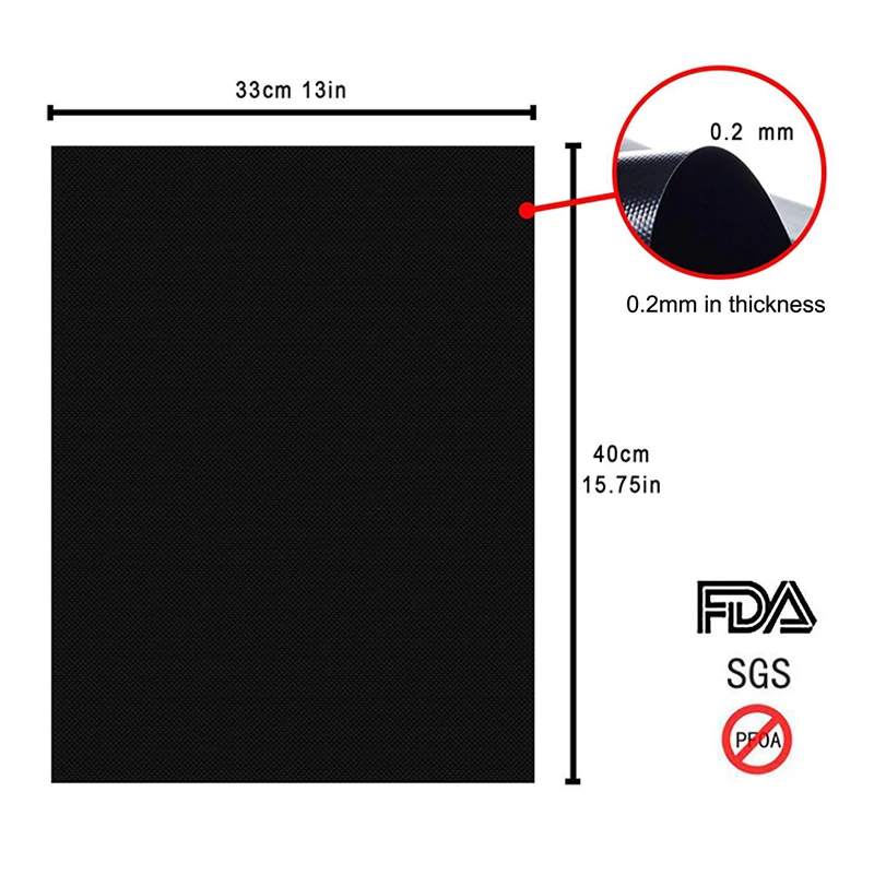 Многоразовый коврик для барбекю и гриля 3 шт.|Сковороды| |