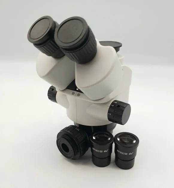 2020 научный новый дизайн 7X-45X/ 3.5X-45X/многофокусный тринокулярный микроскоп для