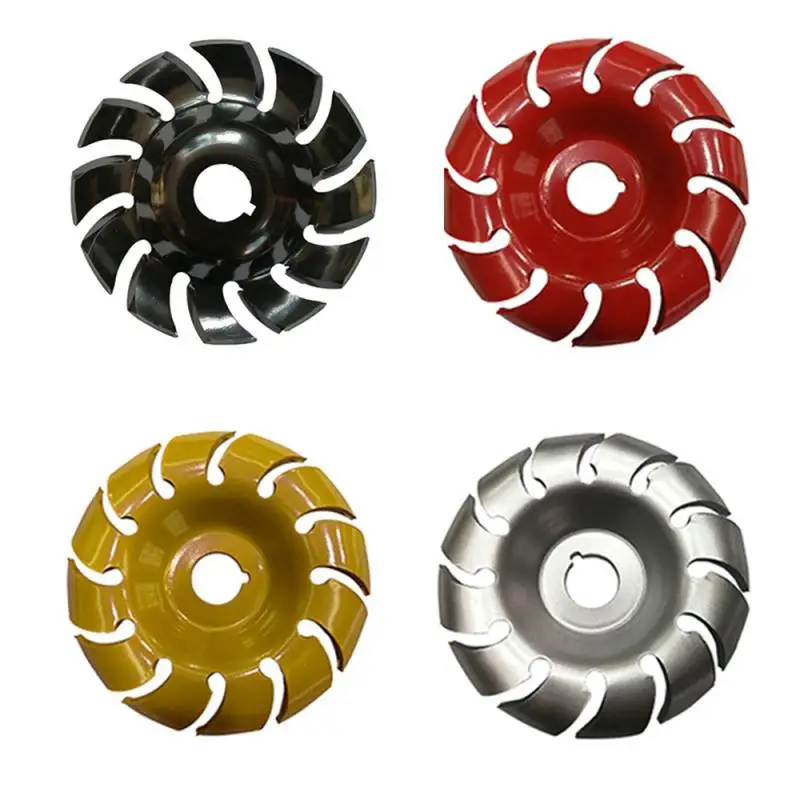 

New Wood Carving Disc High Hardness Angle Grinder Accessories 12 Teeth 16mm Wood Shaping Wood Carving Disc Woodworking Tools