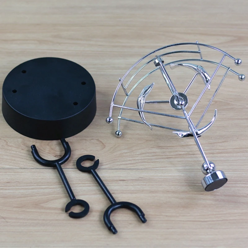 Креативный Дельфин энергия вращающийся качели Железные украшения мода Ньютон