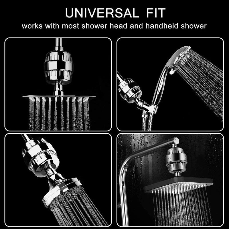 

12 Grade Shower Water Purifier Chip, Shower Water Purifier, Replacement Chip of Residual Chlorine Water Purifier