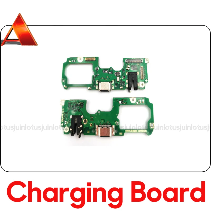 For OPPO F17 Power Volume Button Main Mainboard USB Charging Dock Board Flex Cable Microphone | Мобильные телефоны и