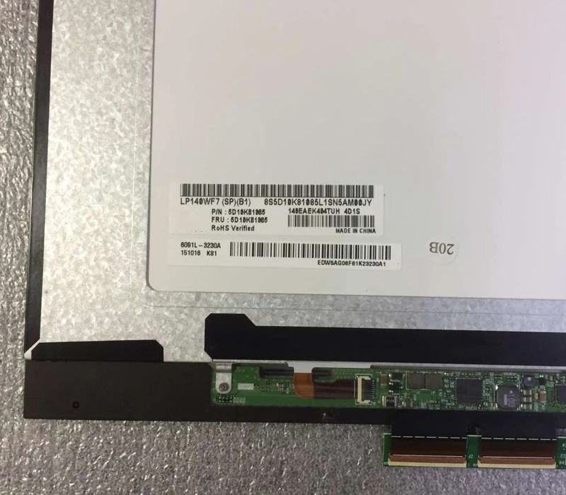 ЖК экран 14 0 дюйма + сенсорный дигитайзер в сборе для Lenovo Yoga 710 (710 14ISK) FHD|14 touch screen|screen