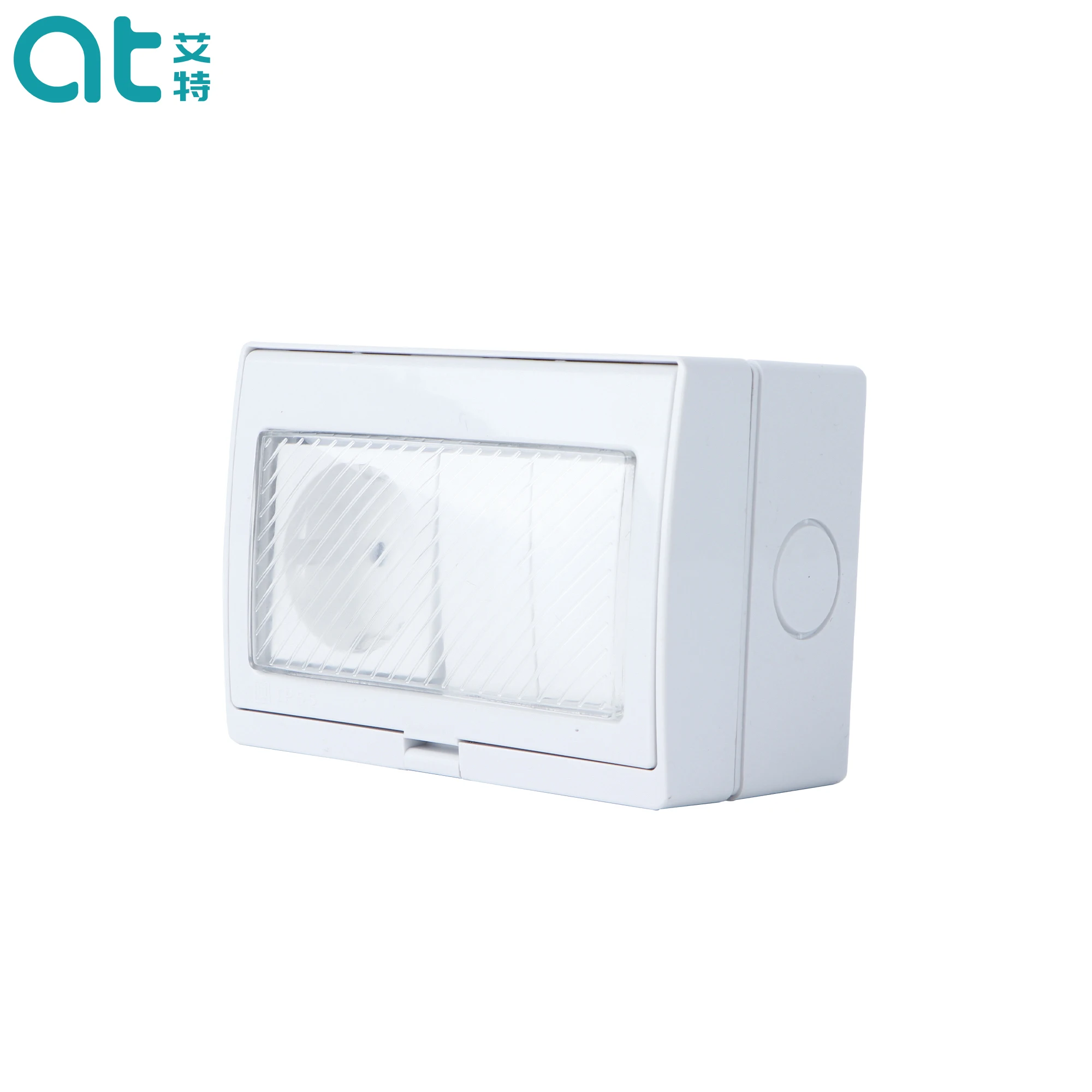 Водонепроницаемая промышленная розетка IP55 с 2 выключателями |