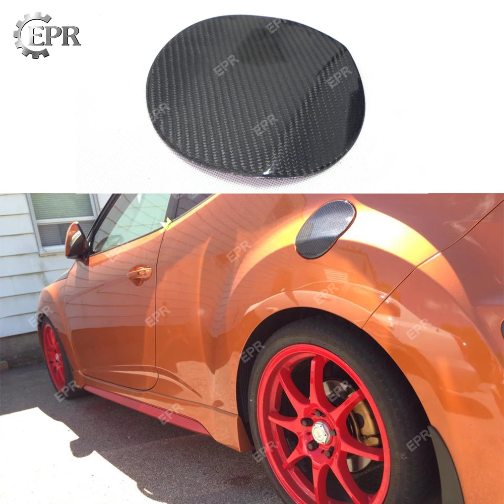 

Carbon Fuel Cap Cover For Hyundai Veloster Carbon Fiber Fuel Cap Cover Tuning Trim Accessories For Veloster