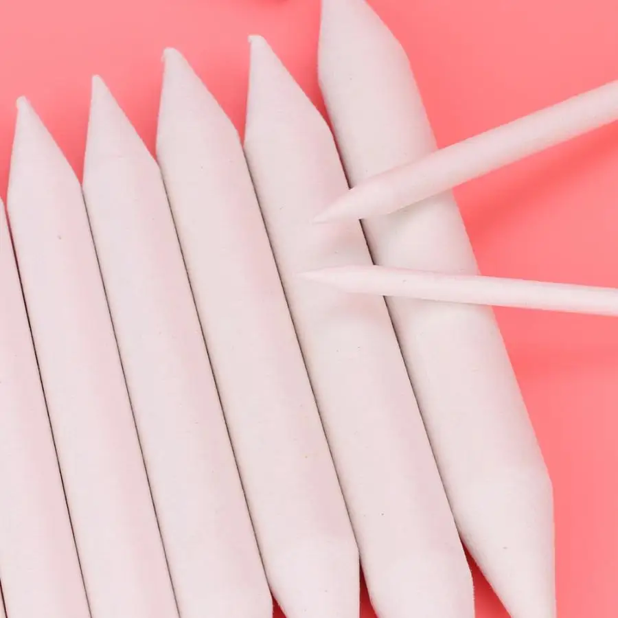 12 шт. белая бумажная ручка для растушевки пень эскиз инструмент рисования