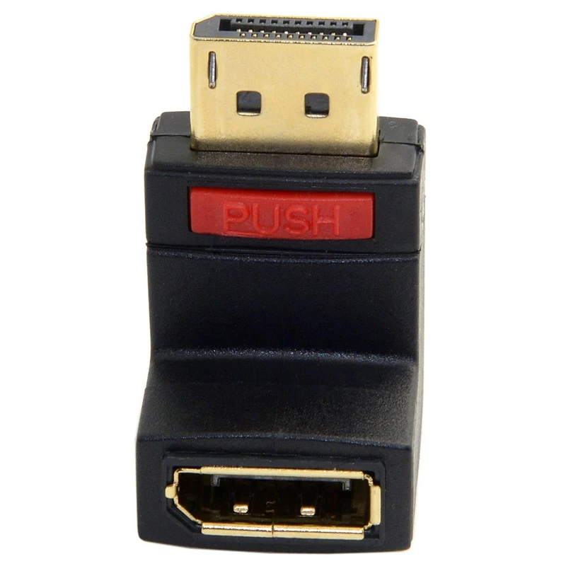 AABB-90 градусов вверх угловой Dp Displayport папа-мама удлинитель | Электроника