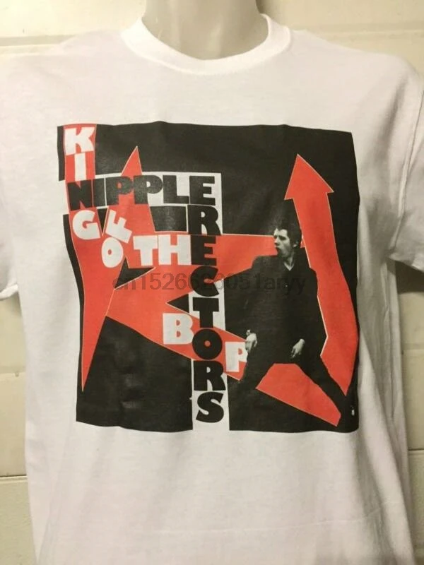 

NIPPLE ERECTORS PUNK T SHIRT shane macgowan pogues vinyl king of the bop