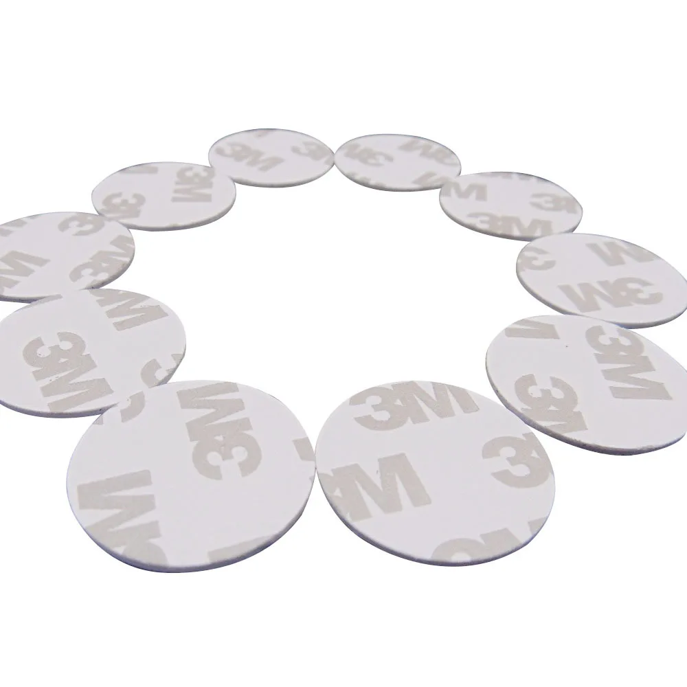 (100 шт./лот) TK4100(EM4100) Новый Dellon RFID 125 кГц 3M наклейки монеты с фокусным расстоянием 25