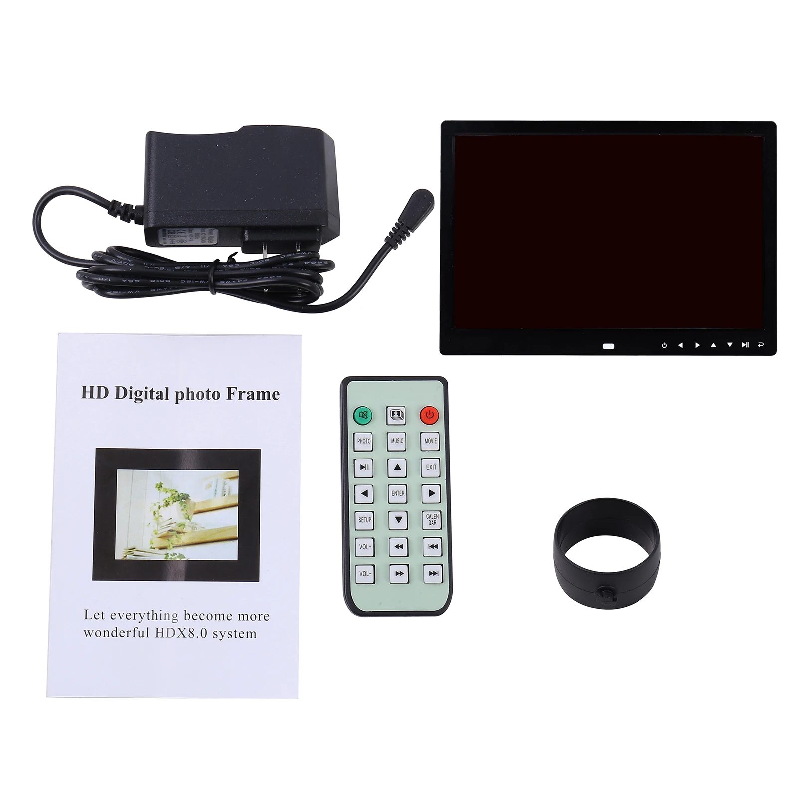 

13 Inch Widescreen Multifunctional Digital Photo Frame Electronic Album Player Wedding Photo Album Home Decor