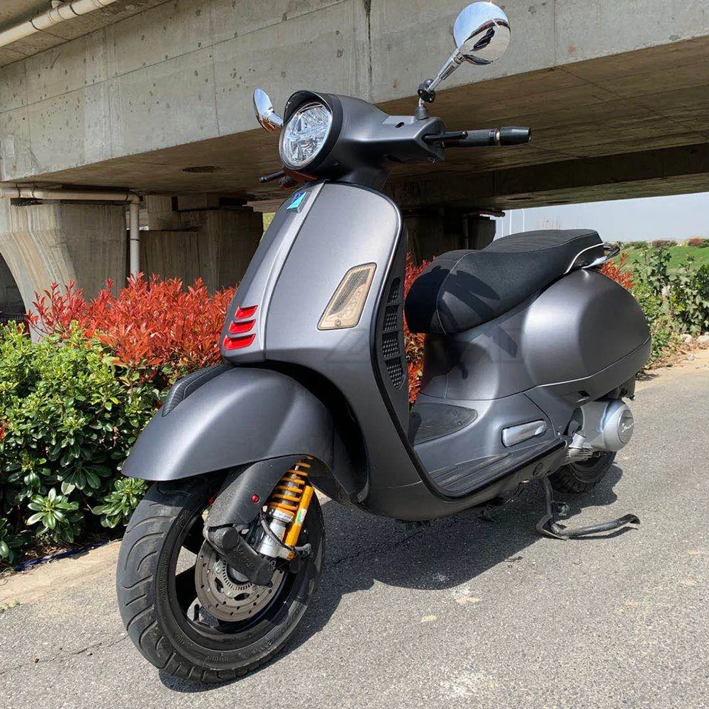 Чехол для мотоциклетной фары из АБС пластика с защитой от света черный