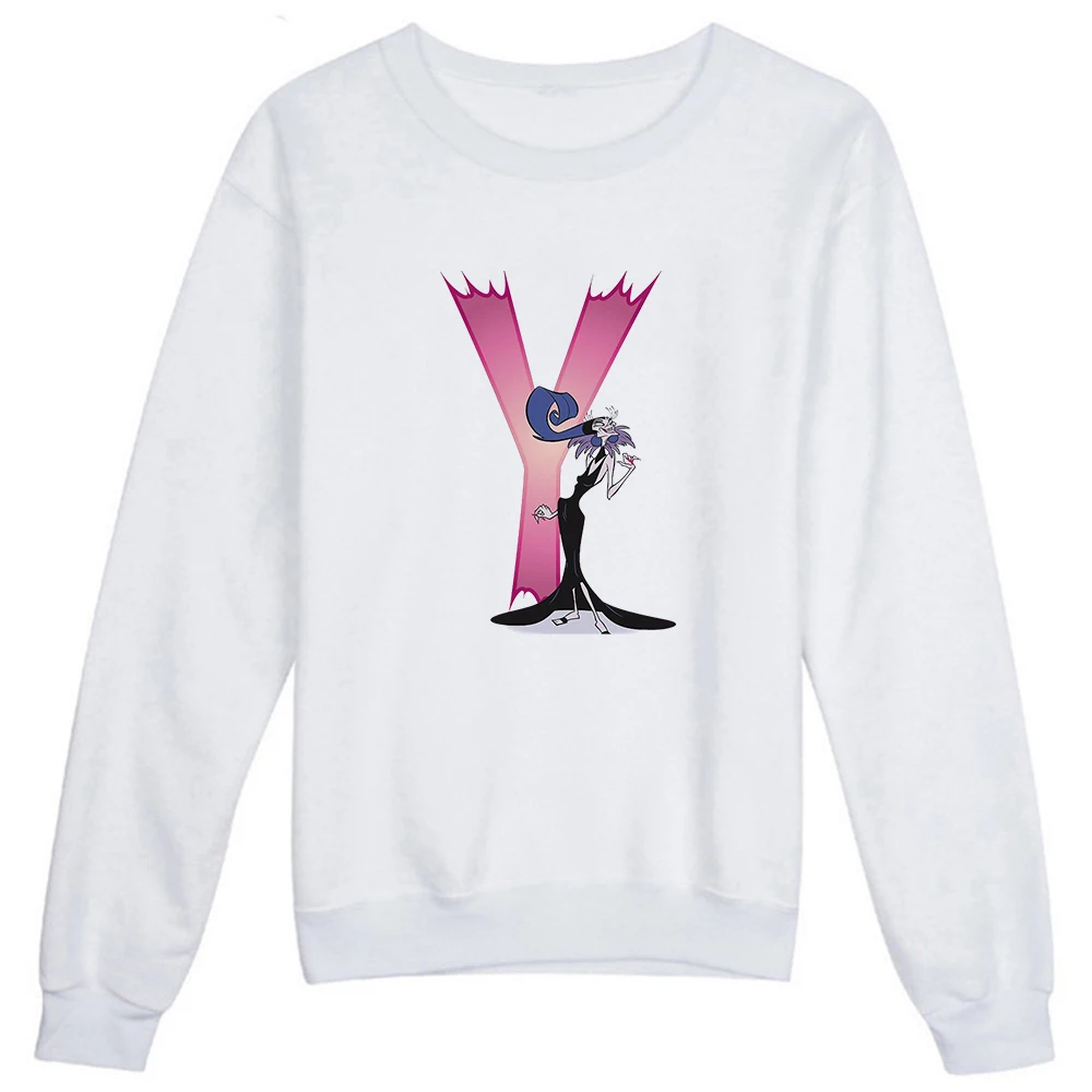 

Disney The Little Mermaid II: Return to the Sea Graphic Oversize Sweatshirt Animation Hoodie Women Morgana Printed Pullover
