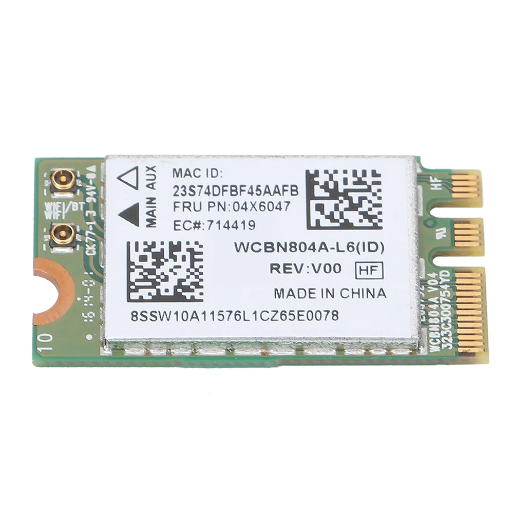 5G Двухдиапазонная беспроводная сетевая карта для Qualcomm Atheros QCNFA34AC 867M Bluetooth 4 0