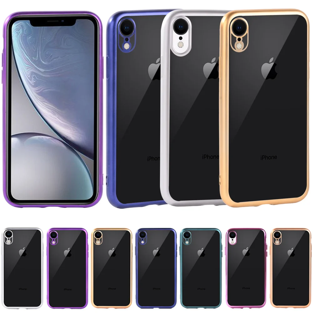 

For Apple Iphone XR Phone Case Transparent Soft Silicone Mobile Phone Case