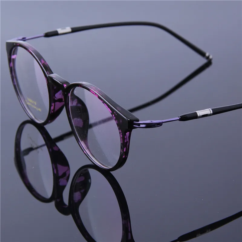Для мужчин/Для женщин мужчин рамка Ultra Clear TR90 круглые очки в стиле ретро оправе при