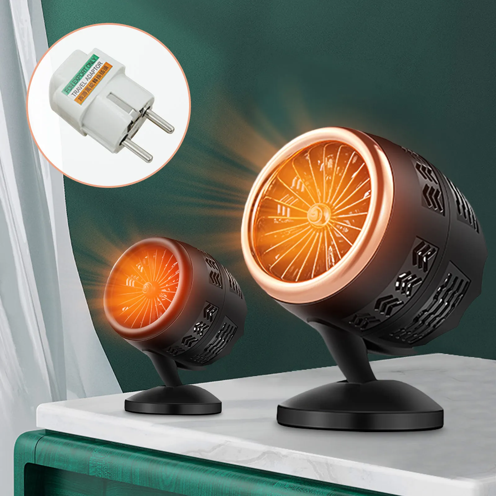 Электрический обогреватель пространства Портативный тихий мини воздуха