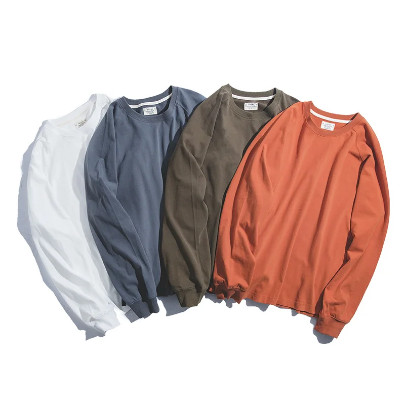 Мужская футболка с длинным рукавом Maden повседневная весенне-осенняя Толстовка