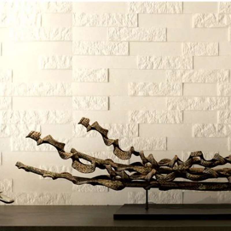 3D кирпичная ПЭ пена панели обоев декорация для комнаты каменная Настенная