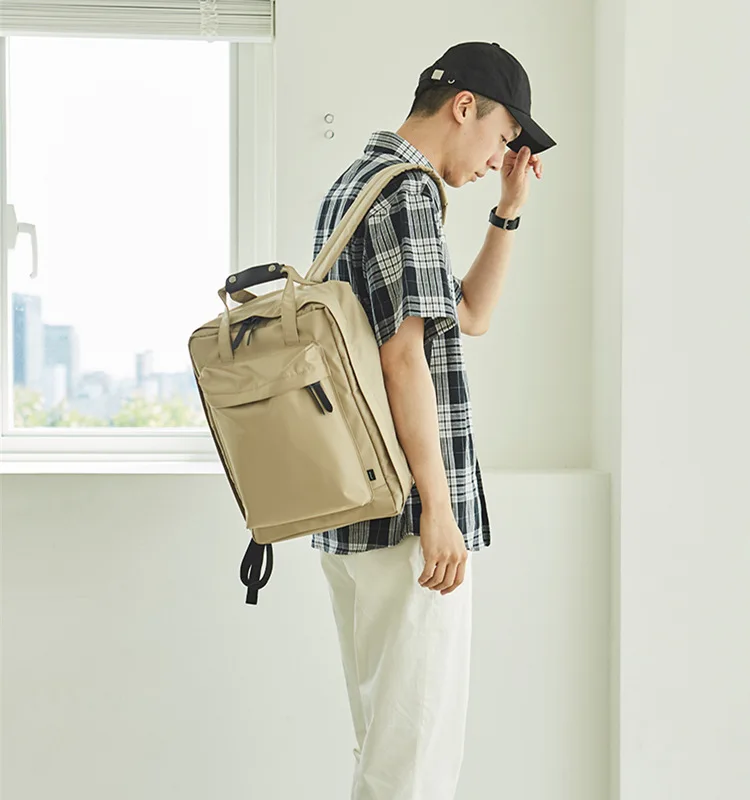 

2021 Fashion Casual Backpack for Men and Women, Large Capacity Multi-functional Bag Simple Fashion Casual Bag BB409-BB411