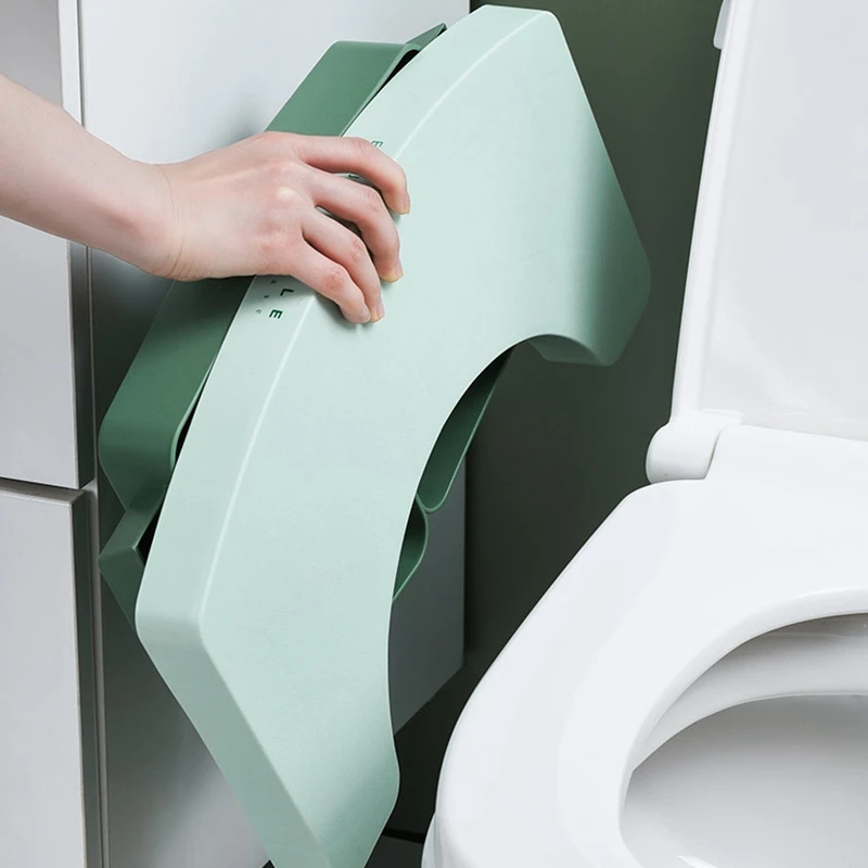

Foldable Toilet Squatting Stool Non-Slip Toilet Footstool Anti Constipation Stools Portable Step