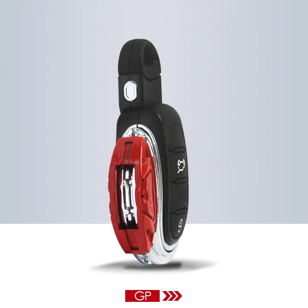 

Металлический GP JCW брелок для ключей в форме тормозного диска чехол Корпус для MINI Cooper 3rd Gen F55 F56 F57 F54, Gen2 F60 сборный ключ