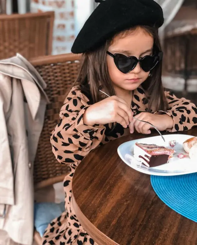 Для малышей леопардовые для и девочек с принтом милая Одежда Летние блузки