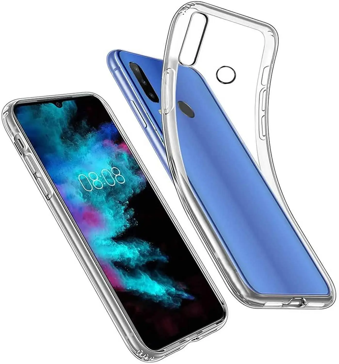 Прозрачный чехол Для DOOGEE N20 Мягкий противоударный из ТПУ и силикона для - купить