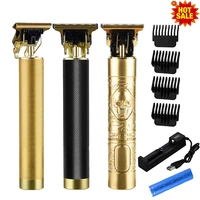 hair clipper electric clippers new electric mens retro t9 style buddha head carving oil head scissors by youself