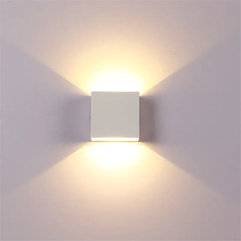 

Cube COB LED Indoor Lighting Wall Lamp Modern Home Lighting Decoration Sconce Aluminum Lamp 6W 85-265V For Bath Corridor