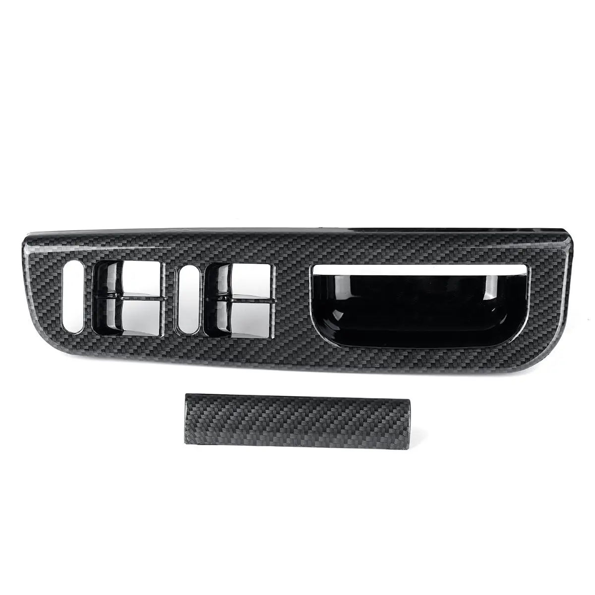 5 шт. углеродного волокна Посмотрите автомобилей Межкомнатная дверь ручки крышки