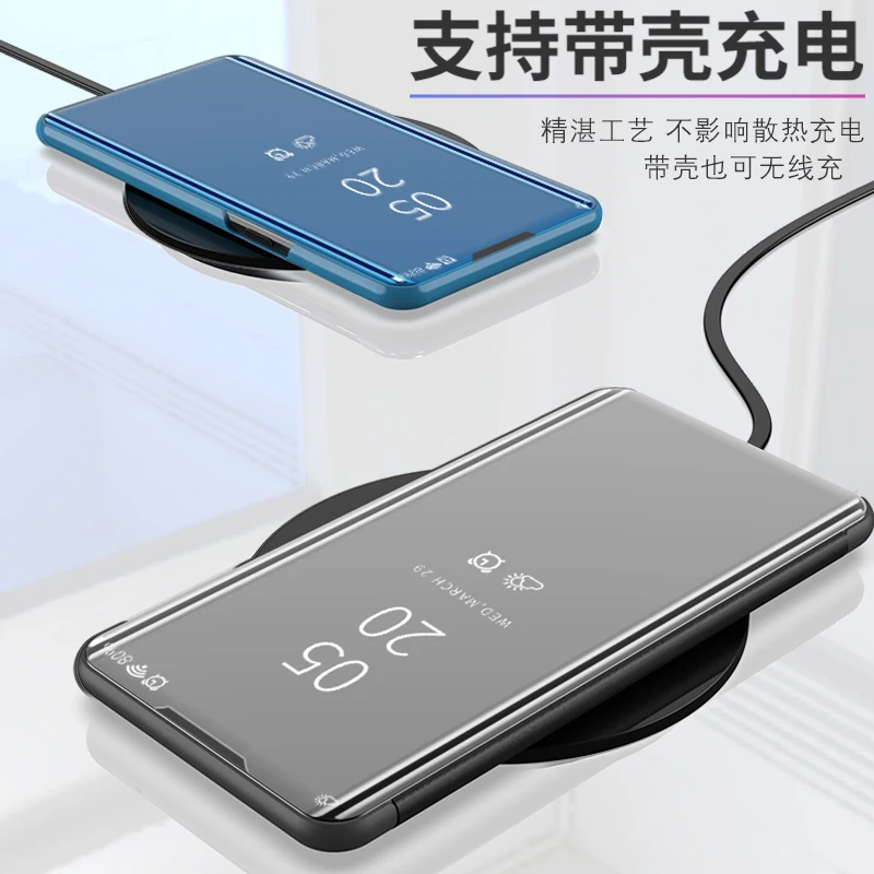 Умный зеркальный флип-чехол для телефона iPhone 11 Pro Max 11Pro XS X XR 7 8 Plus 6 6S SE 2020 роскошный