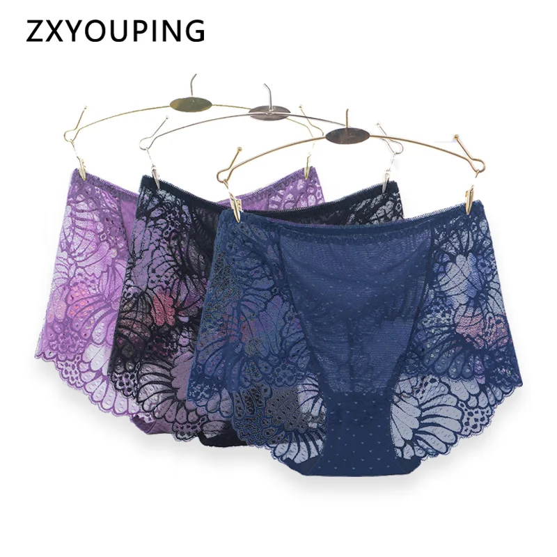 Прозрачные женские трусики с высокой талией сексуальное кружевное Сетчатое