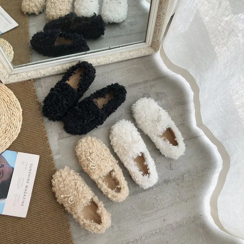 Aleafalling/Новое поступление весенне-Осенняя обувь на плоской подошве милая для