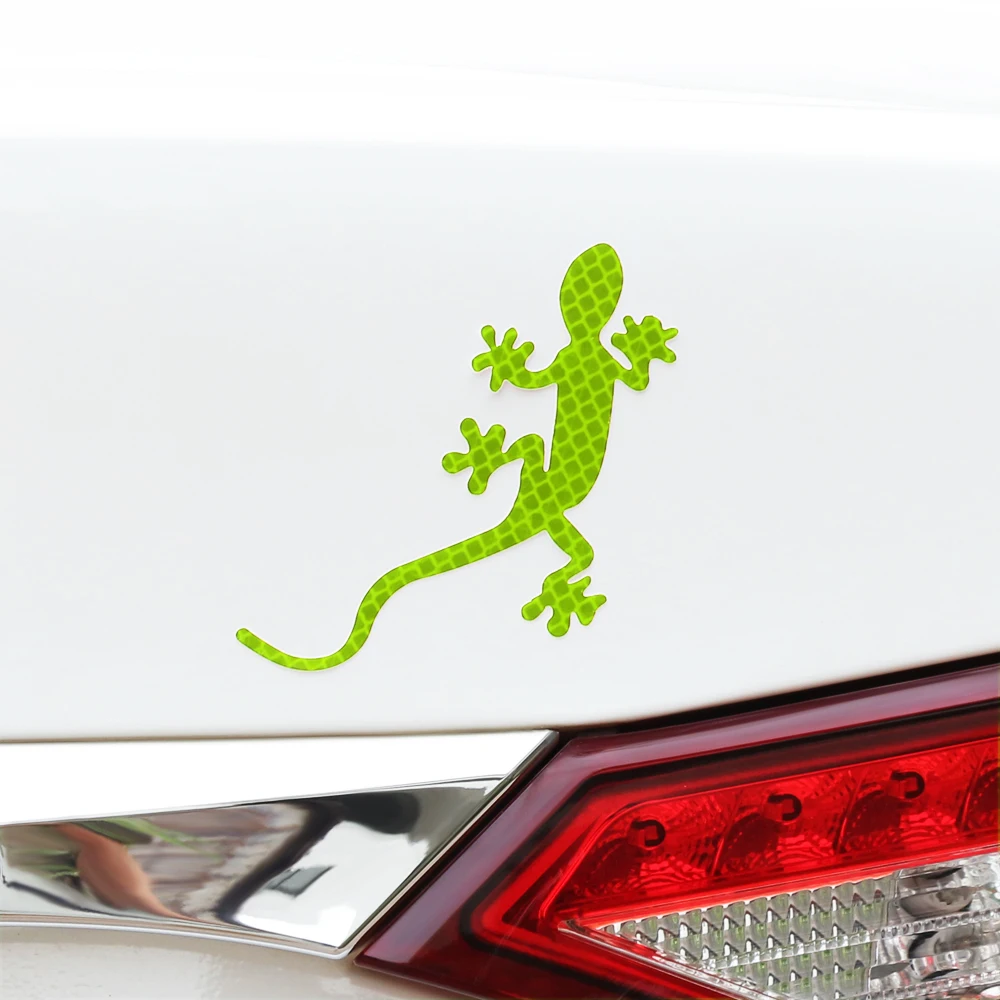 Автомобильный предупреждающий знак Gecko Светоотражающая наклейка для Toyota Camry Corolla